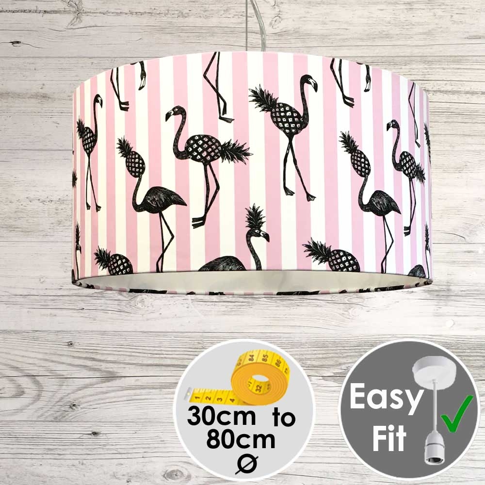 Fruity Flamingo Printed Lampshade